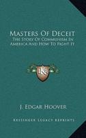 Masters Of Deceit
