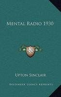Mental Radio 1930