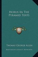 Horus In The Pyramid Texts