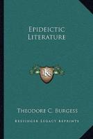 Epideictic Literature