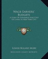 Wage-Earners' Budgets