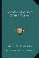 Pocahontas And Other Poems
