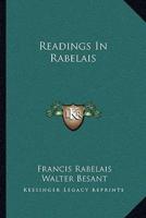 Readings In Rabelais