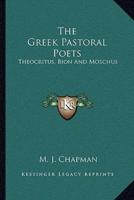 The Greek Pastoral Poets