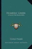 Homeric Greek