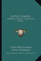 Lotos Leaves