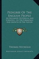 Pedigree Of The English People