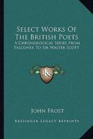 Select Works Of The British Poets