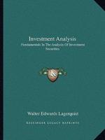 Investment Analysis