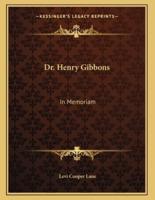 Dr. Henry Gibbons