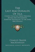 The Last MacDonalds Of Isla