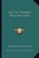 Life Of Edward William Lane