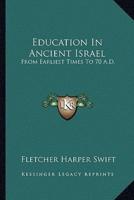 Education In Ancient Israel