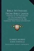 Bible Witnesses From Bible Lands
