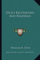 Dick's Recitations and Readings