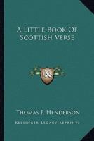 A Little Book Of Scottish Verse