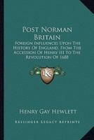 Post Norman Britain