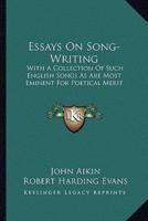 Essays On Song-Writing