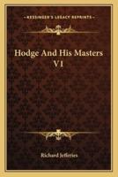 Hodge And His Masters V1
