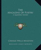 The Magazine Of Poetry