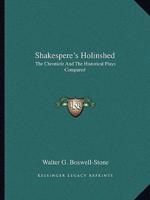 Shakespere's Holinshed