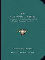The Prose Writers Of America