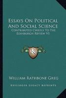 Essays On Political And Social Science