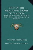 View Of The Merchants House Of Glasgow