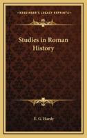 Studies in Roman History