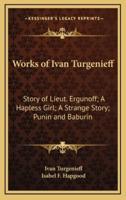 Works of Ivan Turgenieff