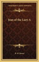 Jean of the Lazy A