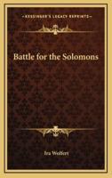 Battle for the Solomons