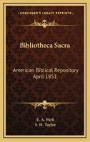 Bibliotheca Sacra