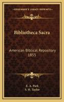 Bibliotheca Sacra