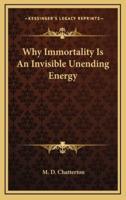 Why Immortality Is an Invisible Unending Energy