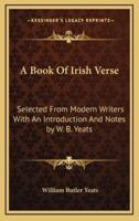 A Book Of Irish Verse