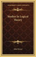 Studies In Logical Theory