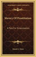 Slavery Of Prostitution