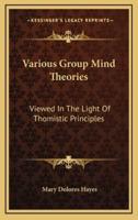Various Group Mind Theories