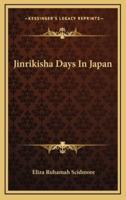 Jinrikisha Days In Japan