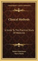 Clinical Methods