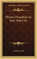 Electric Franchises in New York City
