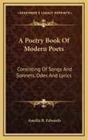 A Poetry Book of Modern Poets