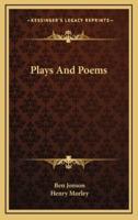 Plays And Poems
