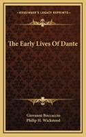 The Early Lives of Dante