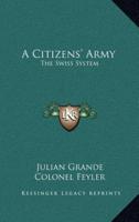 A Citizens' Army