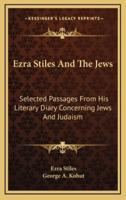 Ezra Stiles and the Jews