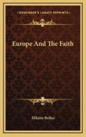 Europe And The Faith