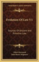 Evolution of Law V1