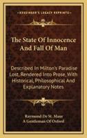The State of Innocence and Fall of Man